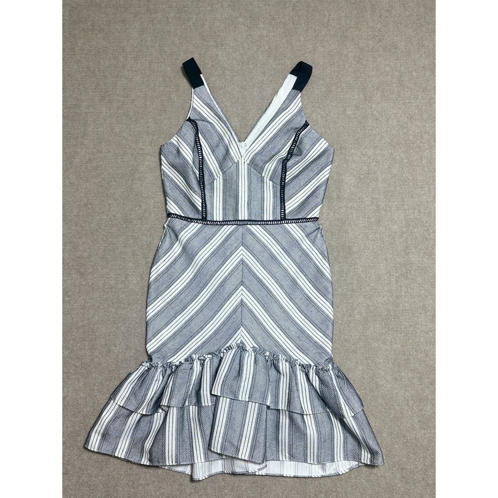 Adelyn Rae Cocktail Dress Womens M Party Black & White Anthropologie Free People
